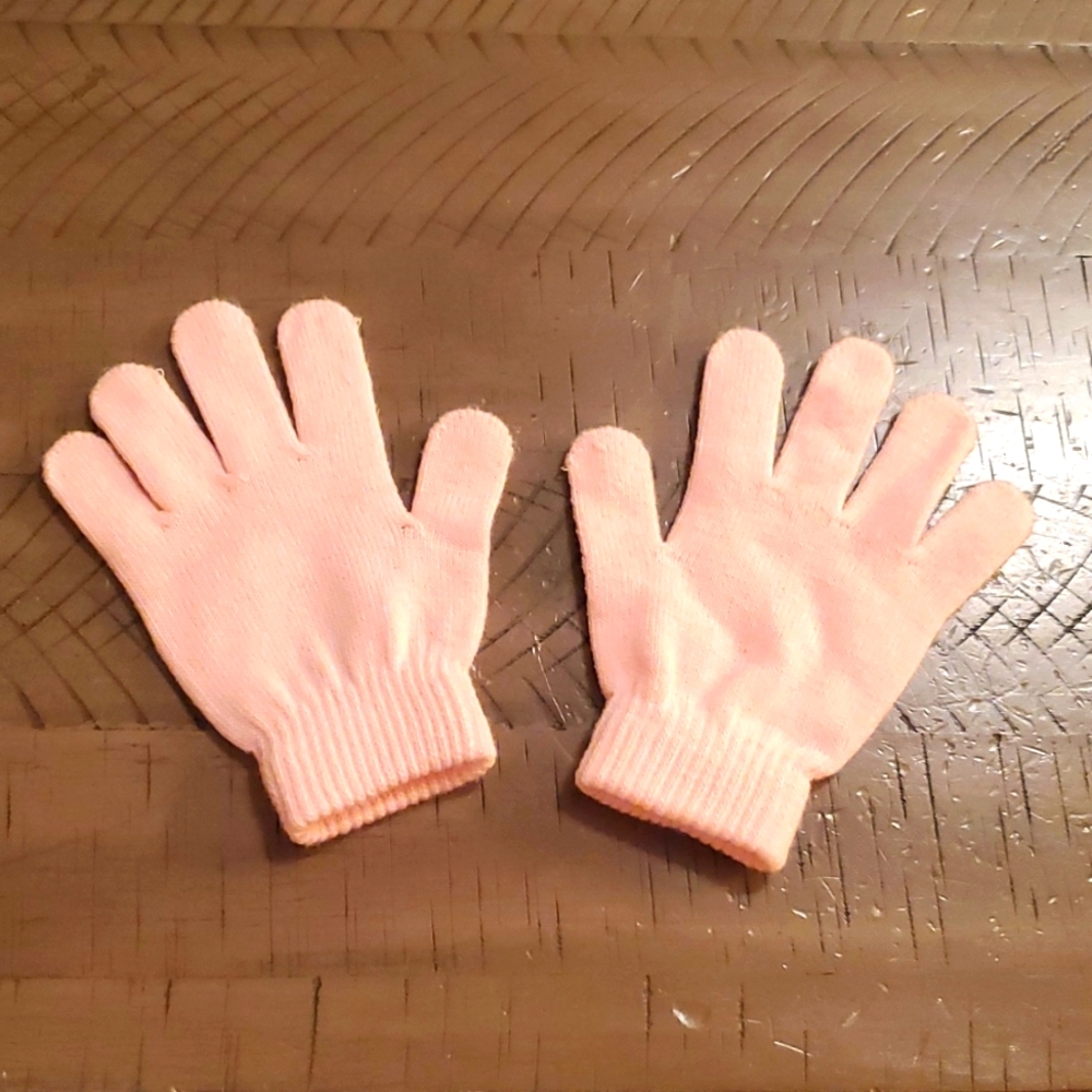 🦋 5/$15 Girl's Light Pink Gloves